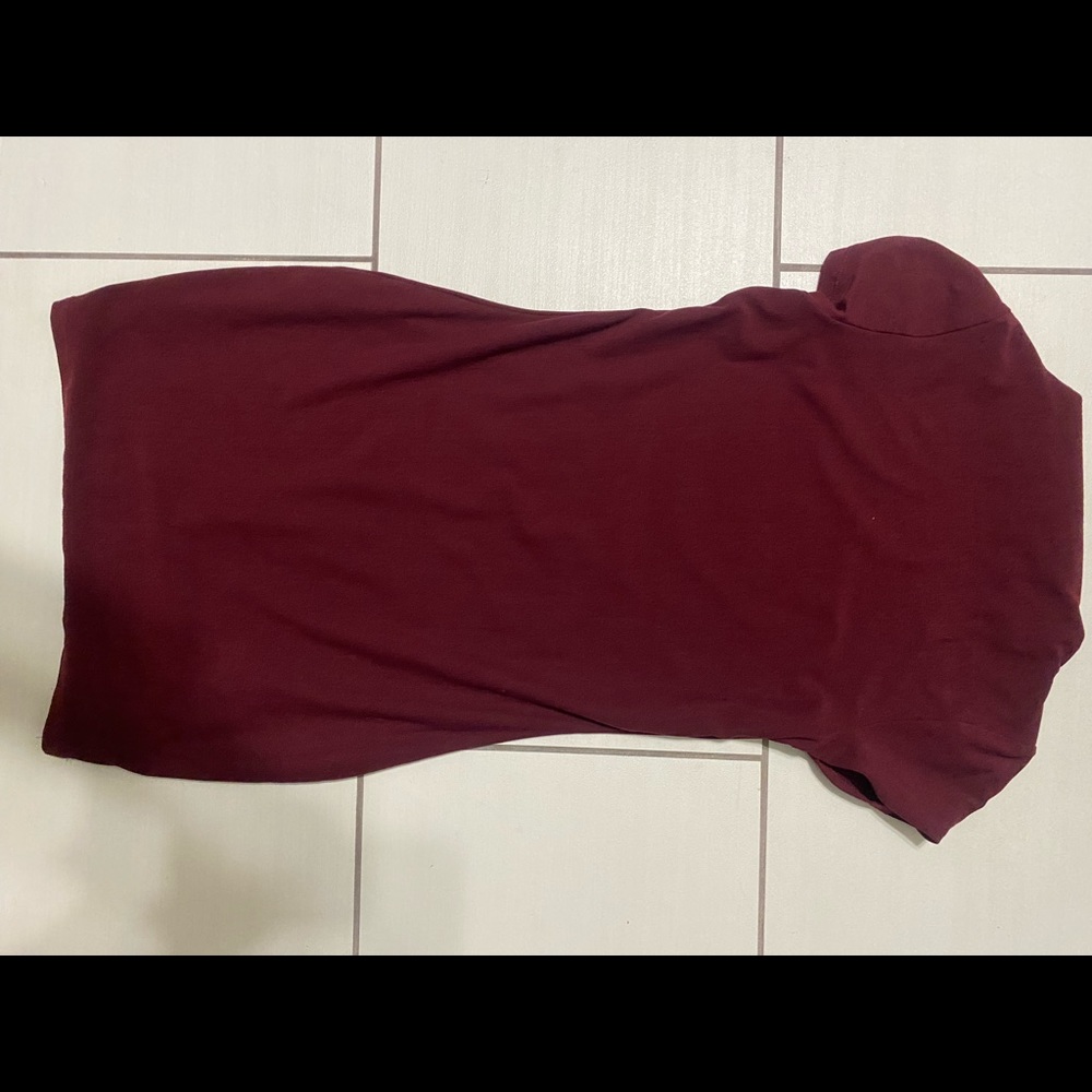 Maroon dress